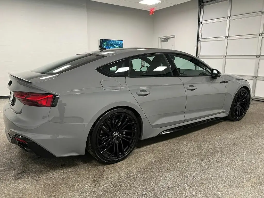 2023 A U D I RS 5 Sportback 2 9 T quat-tro AWD кожаное сиденье с низким пробегом первого кузова Подержанный Автомобильный Автомобиль автоматическая коробка передач R20