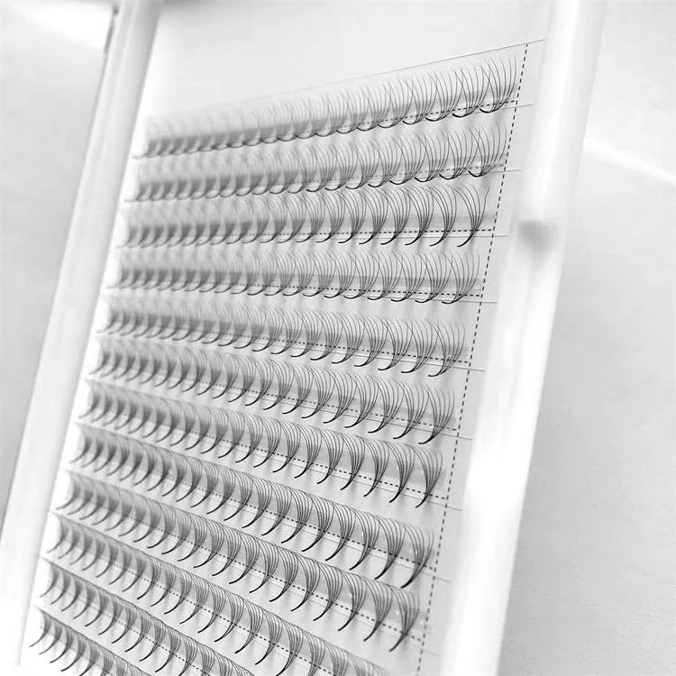 Bulk 3D 4D 5D 6D 7D 8D 10D premade fans russian volume lashes 0.05 0.07 0.10 mega eyelash extension superroot promade fans