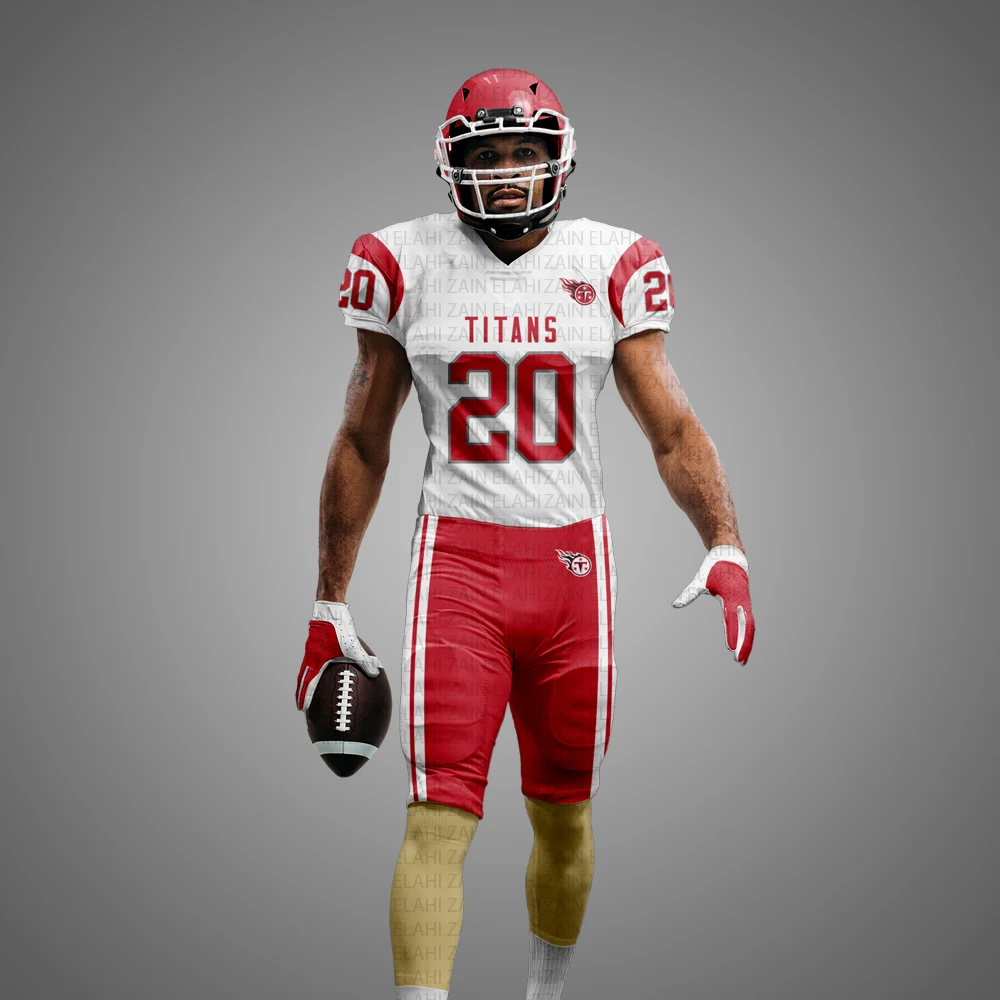 Professional customized team American football uniforms wholesale reversible American football jersey