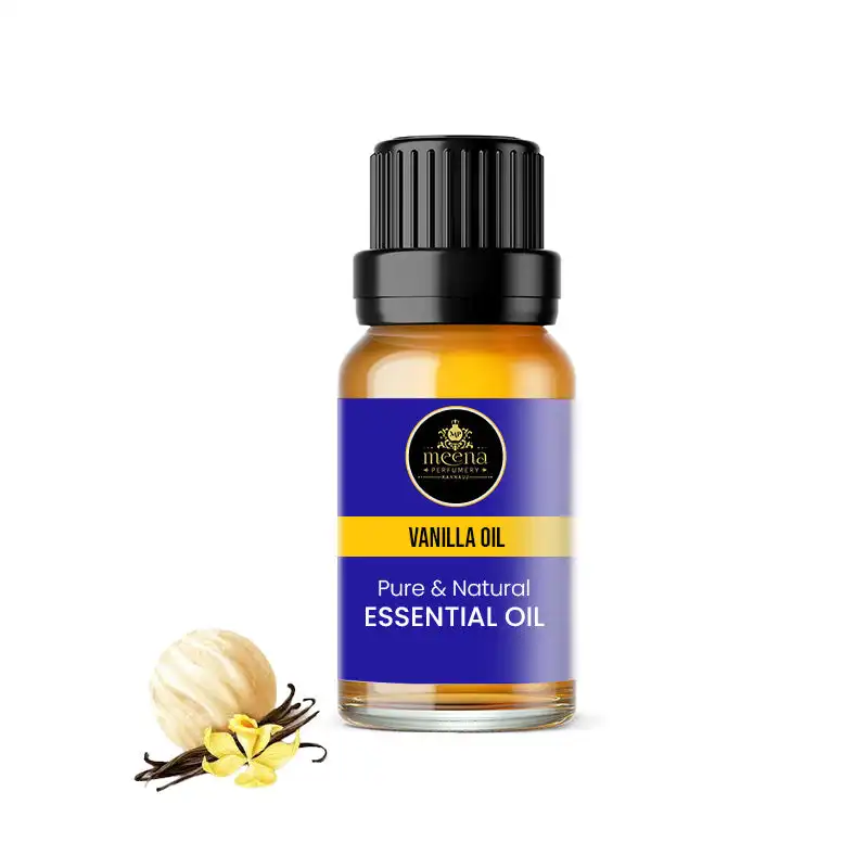 100% Pure Organic Vanilla Essential Oil Indian Therapeutic Grade Aromatherapy Hair Bulk Wholesale-100ml Bottle Lavender Leaves