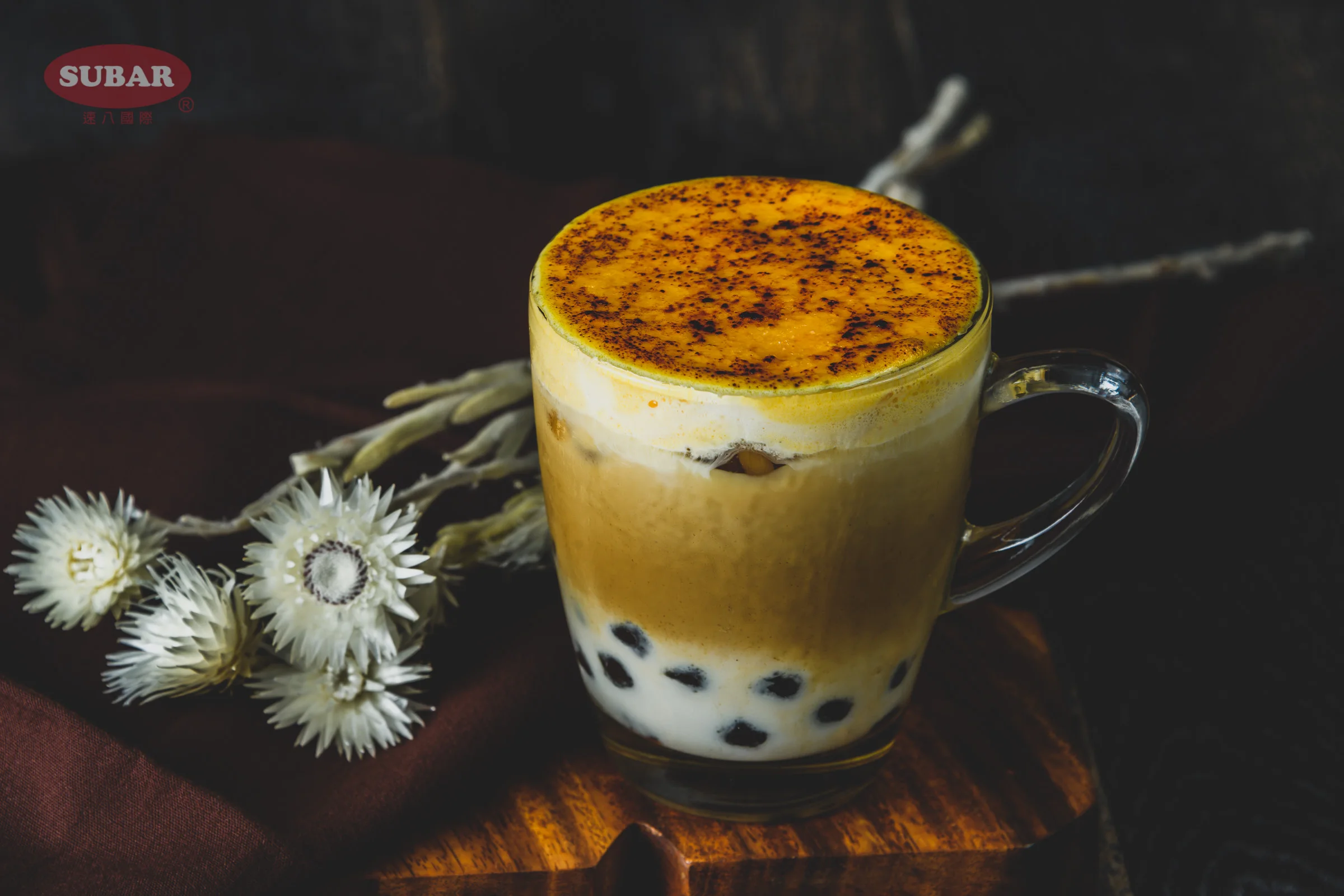 Creamer Powder with Creme-Brulee Taiwan Bubble Tea