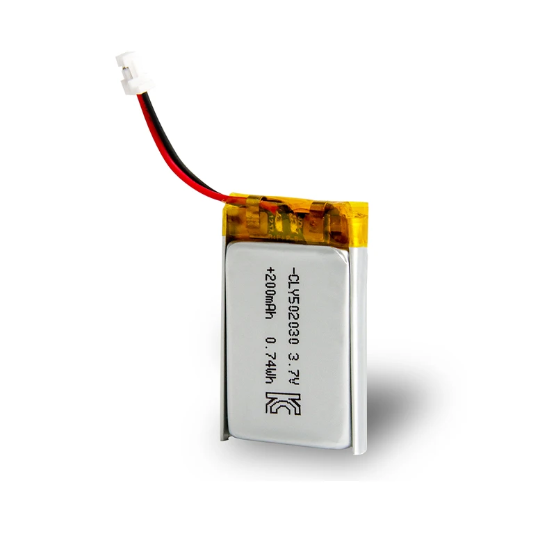 Chaoliyang Customized Rechargeable Lithium Polymer Battery 3.7v 200mah Battery 502030