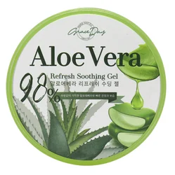 OEM ODM Wholesales Korean Vegan 100% Aloe vera Gel for skin soothing after sun care