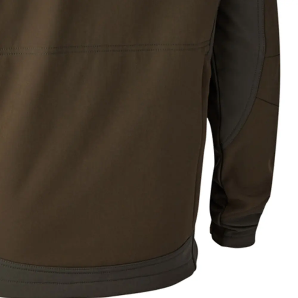 Contrast Colour Chest Pocket Concealed Zip Two Front Pockets With Concealed Zip Pre-shaped Sleeves Softshell Jacket