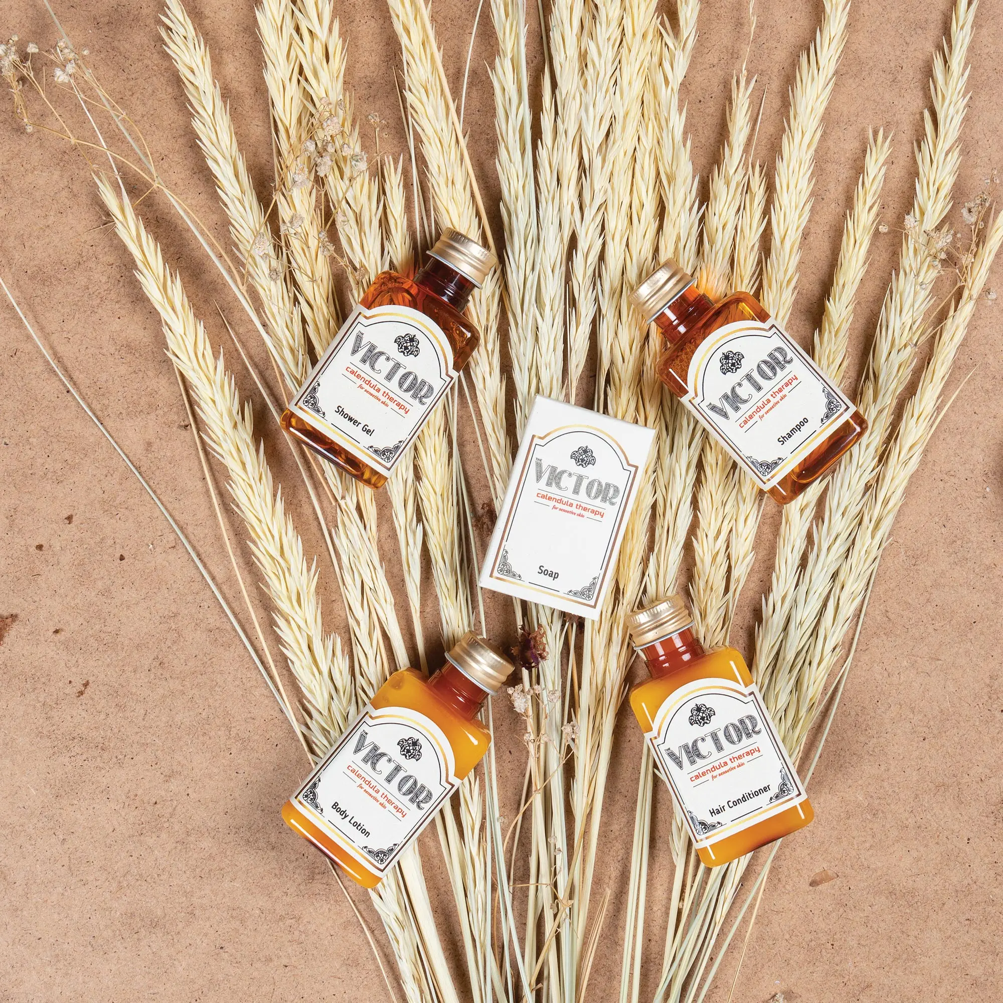 Luxury 5 Star Hotel 40ml Mini Disposable Shampoo And Conditioner Bath Gel Set Hotel Amenities Shower gel Soap Body Lotion