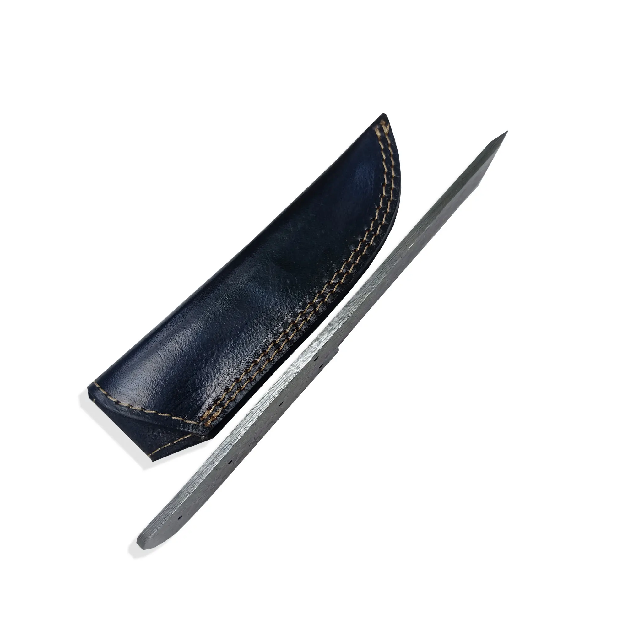 Custom Handmade Damascus Steel Professional Knife Hand Forged Blank Blade Full Tang tanto knife