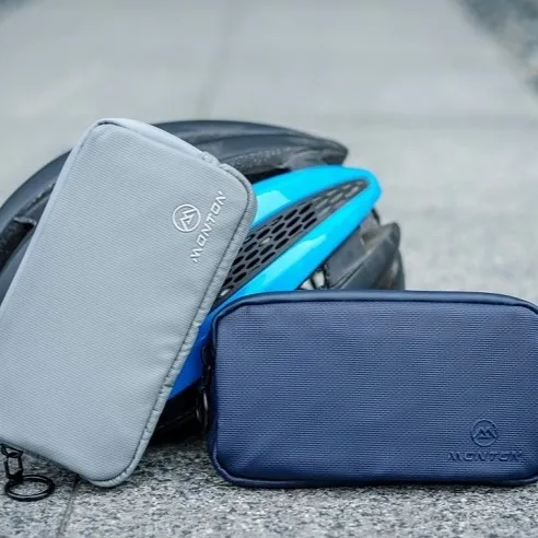 Monton OEM Custom Waterproof Cycling Jersey Pocket Bag Cycling Wallet Bike Bag for Mobile Phone Bag Cycling Essentials Case