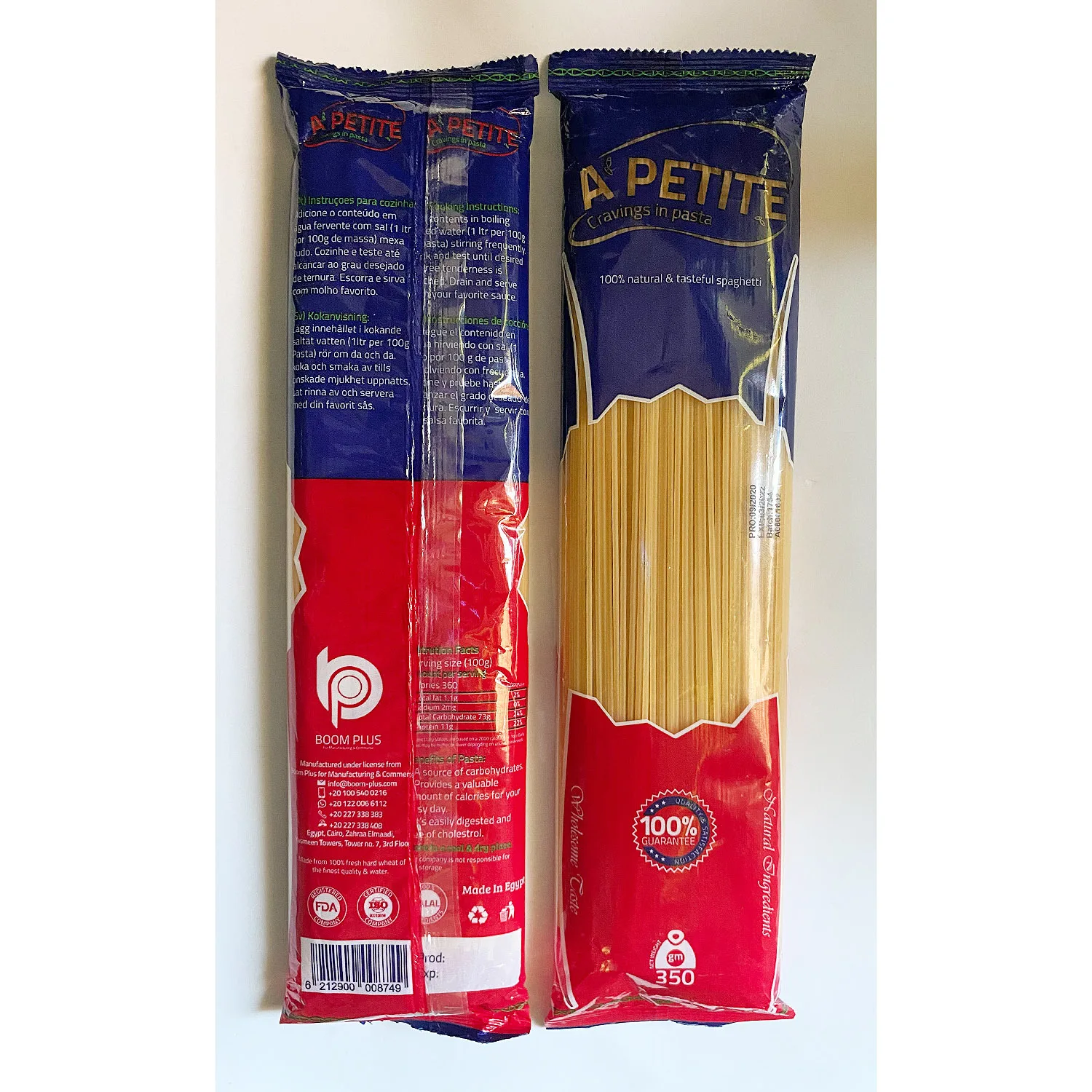 Quality Spaghetti Pasta Super Qualities, Durum Wheat Spaghetti /Natural Pasta and Macaroni
