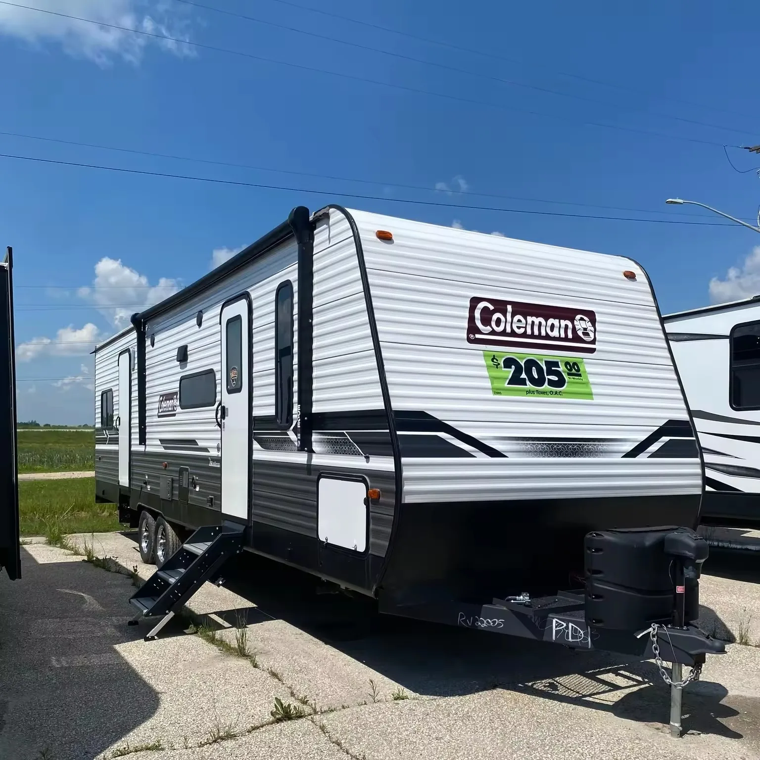 Standard Rear Extension Caravan Small Camper Trailer Lightweight Hybrid caravan Travel Camper