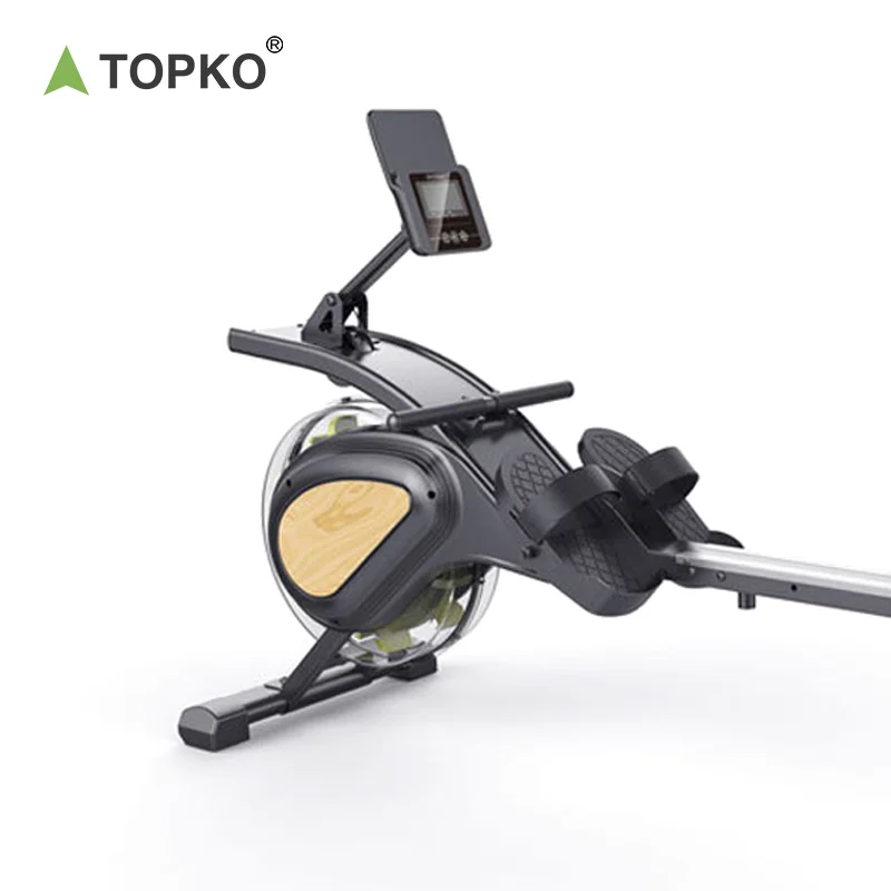 TOPKO High Quality Commercial Rowing Machine for Home Use Fitness Gym Equipment Water Rower Machine