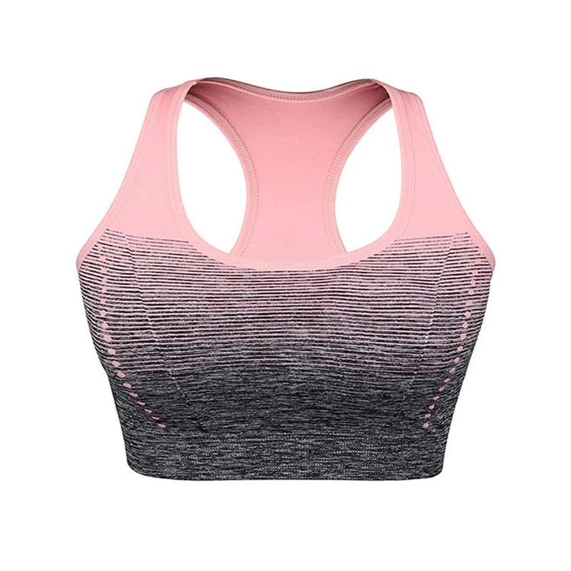Wholesale Yoga Fitness Ladies Bra Sportswear Casual Wear Jogging Wholesale Women Compression Sublimation Printed Bra 2024