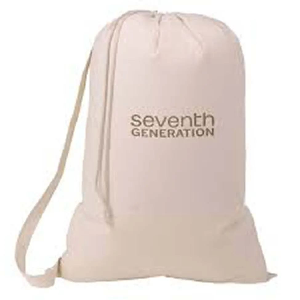 Top Selling White Colored Canvas Laundry Bag Made  With High Quality Cotton For Multipurpose Use with Customization available