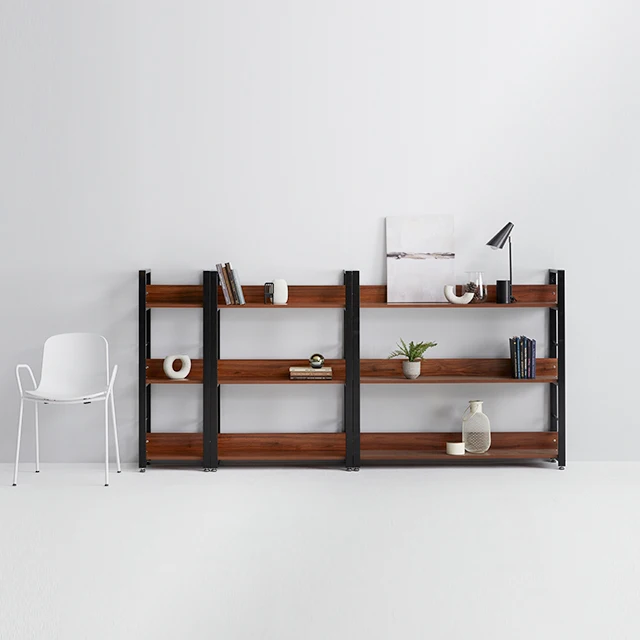 Multi-function bookcase Quality wood toy shelf layer Sturdy Open Display cabinet industrial Shelves display shelf