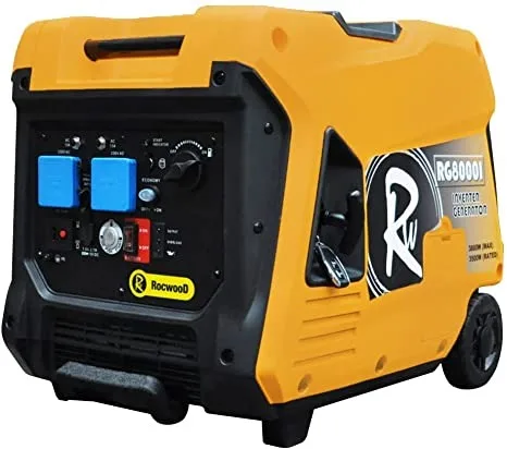 Inverter Generator Petrol 4000W Watts RocwooD Portable Camping