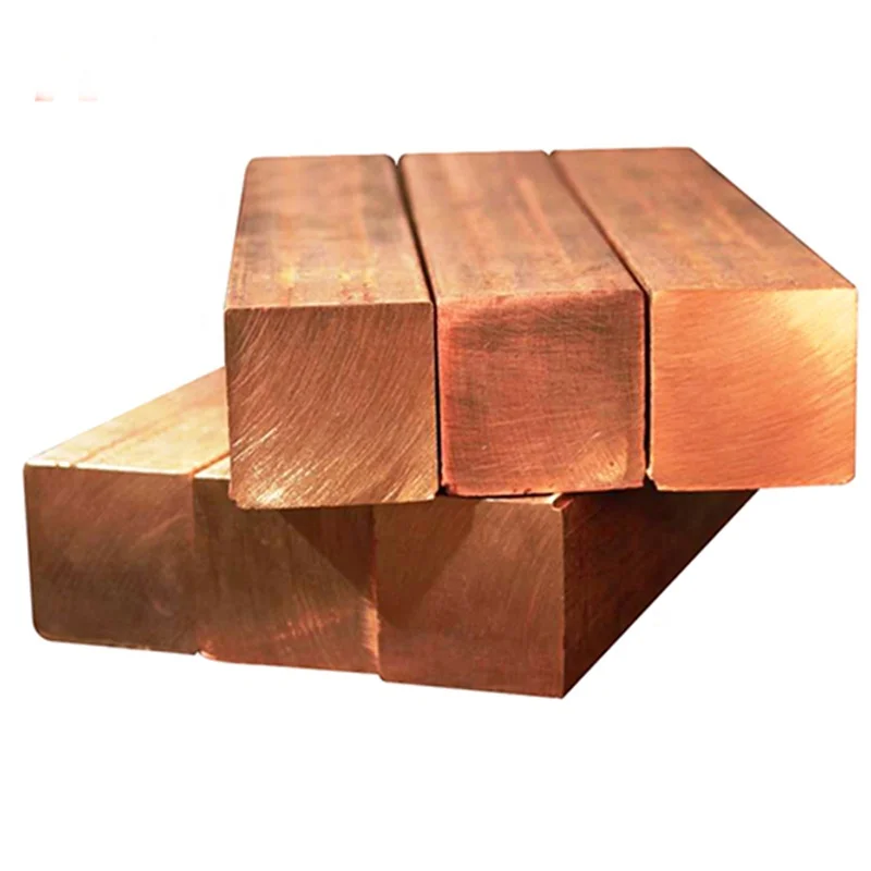 99.9% pure copper ingots copper Ingot for precision parts processing
