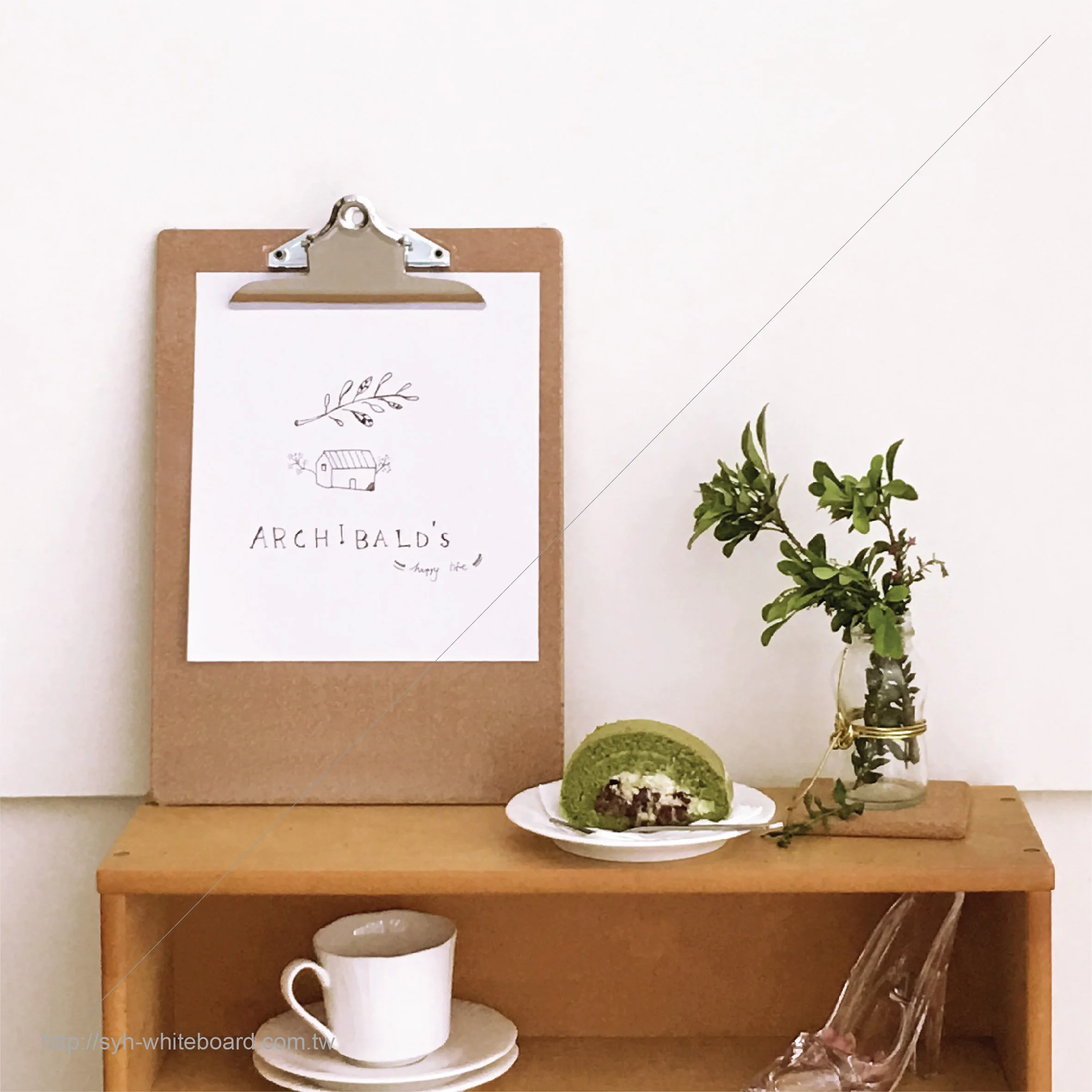 MDF wood clip board cork a4 clipboard with butterfly clip