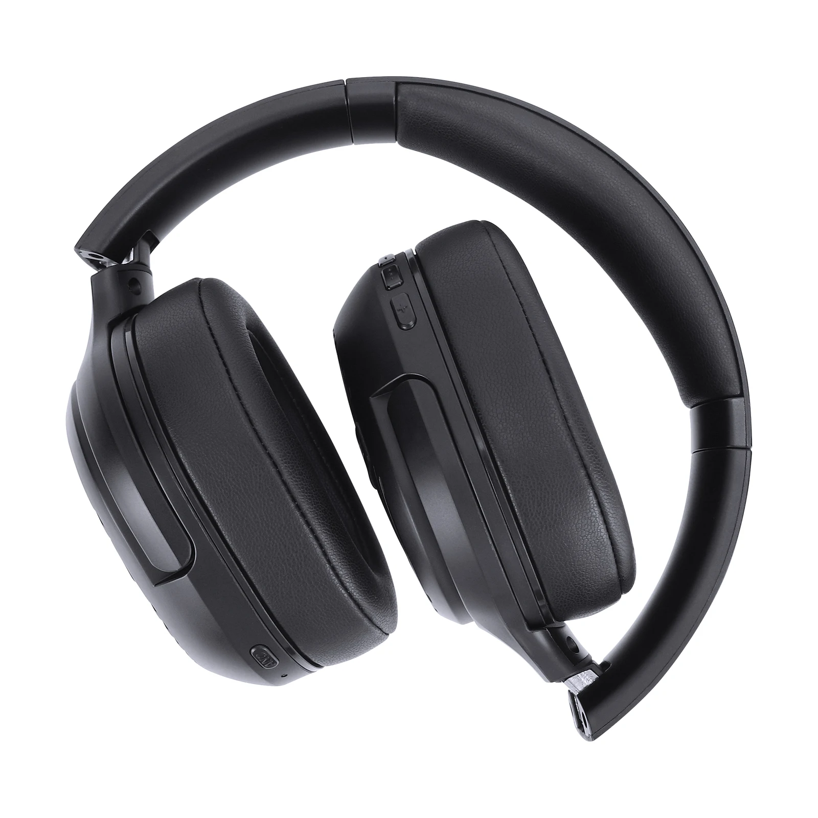 ANC Hybrid Headphones Wireless Headphones Over Ear with Microphone Deep Bass Comfortable Protein Earpads