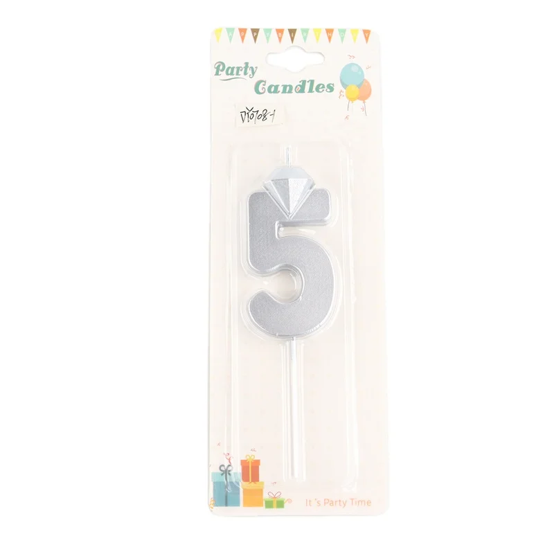 High quality gift set party decoration numbers Birthday Candle cake candles for birthday