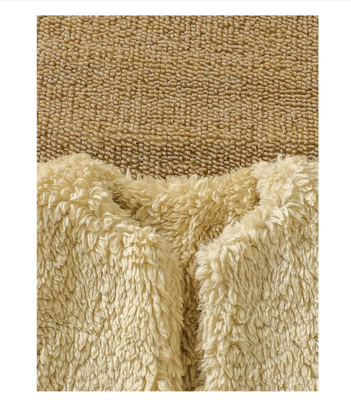 Newborn Baby Girl Bear Patched Teddy Vest Jacket & Footed Jumpsuit & Hat & Baby Jumpsuit