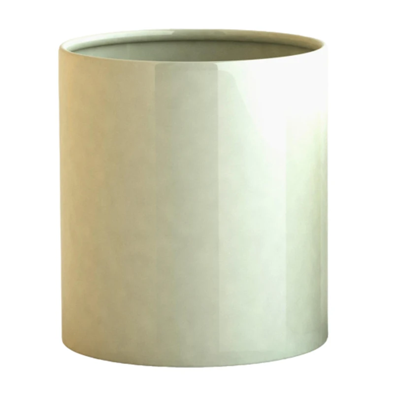 Современный дизайн железные декоративные Роскошные металлические горшки круглой формы белые цветные садовые и Садовые принадлежности оптовая продажа