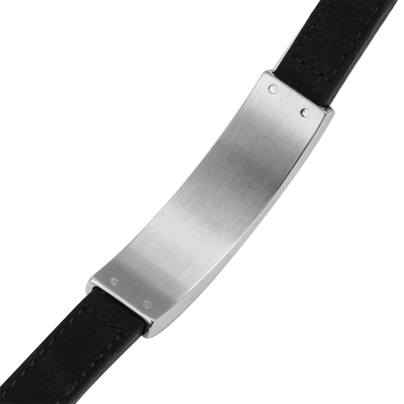 TIZTI Custom bracelet leather Manufacturer man fashion jewelry bracelets bangles stainless steel wire wholesale bracelet for men