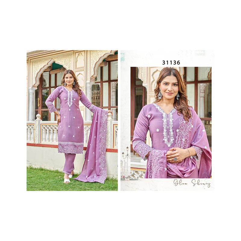 Luxury Modern Deign Indian & Pakistani Clothing cotton fabric Embroidery Work ethnic Suit for Women Wear