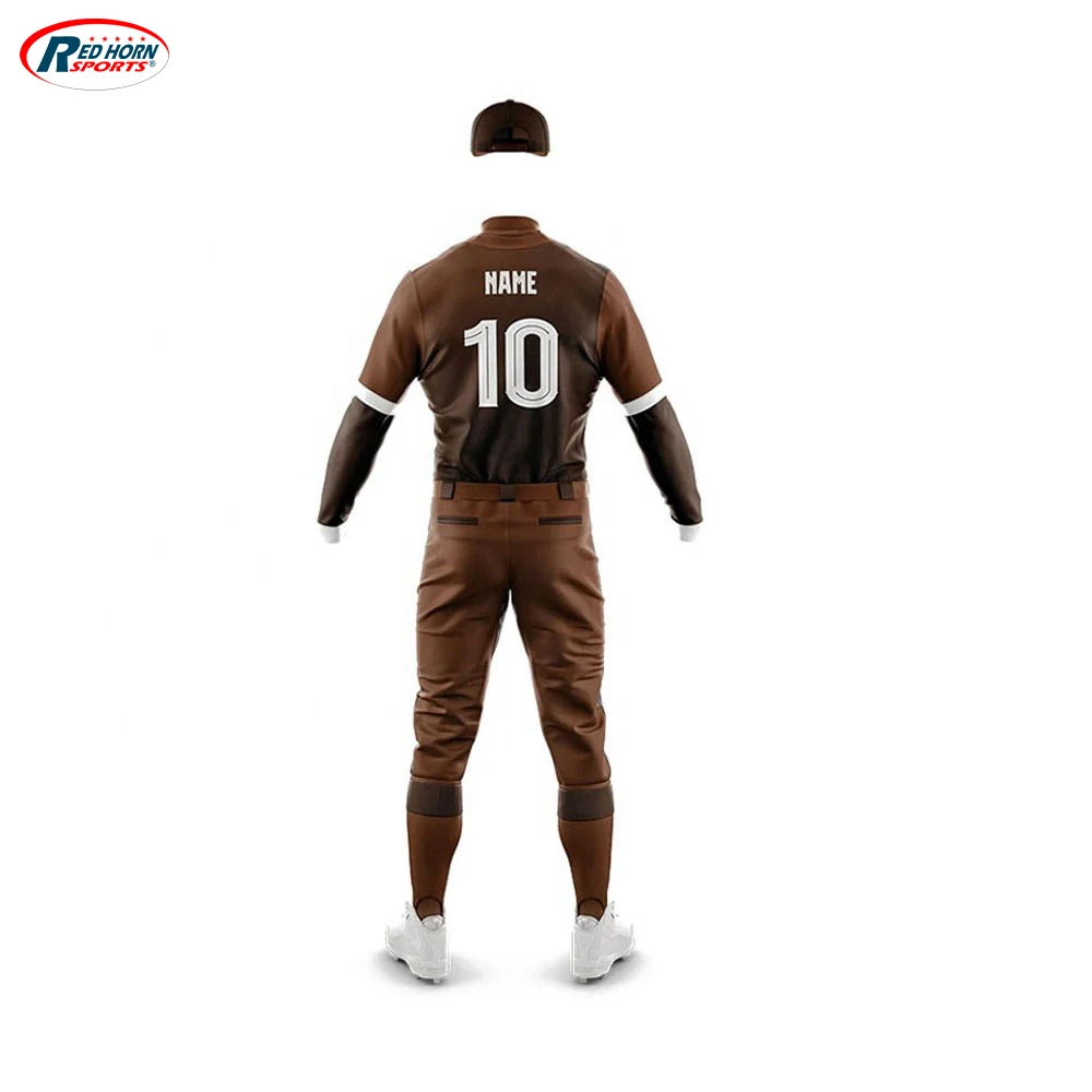 Professional Design Best Price Hot Sale Baseball Uniform Custom Prints Team Name and Team Numbers for Men and Women