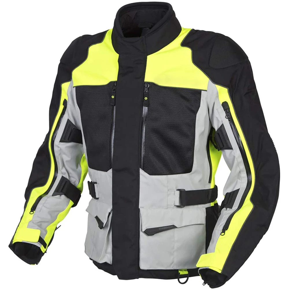 Windproof 600D Motorcycle Jacket Winter Cordura Textile Jacket Custom Cardura Racing Motorcycle Motorbike Jacket