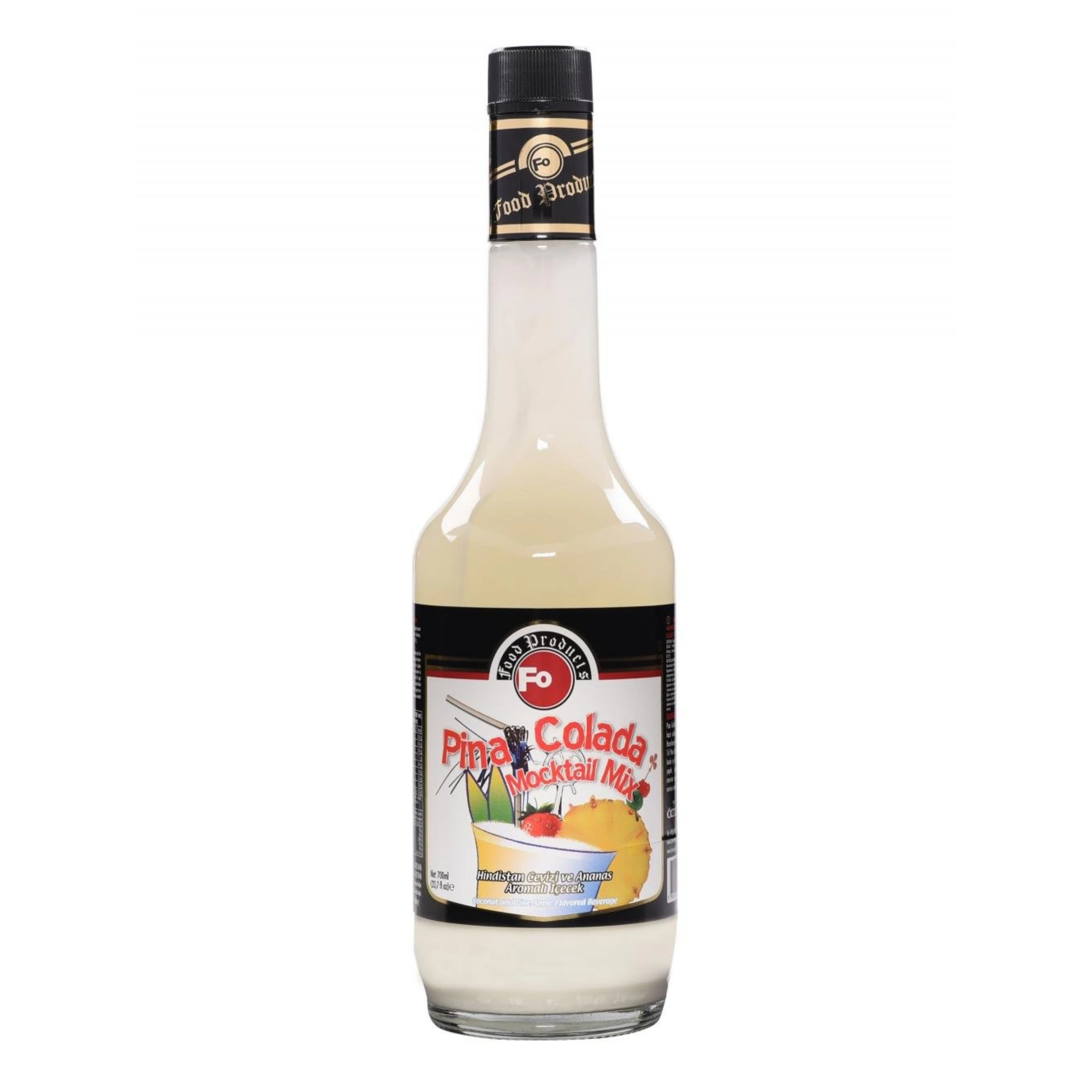 Коктейльный сироп Fo Pina Colada готовый моктейл микс 700 мл ароматизированные Коктейльные сиропы оптом для гостиничного ресторана кафе