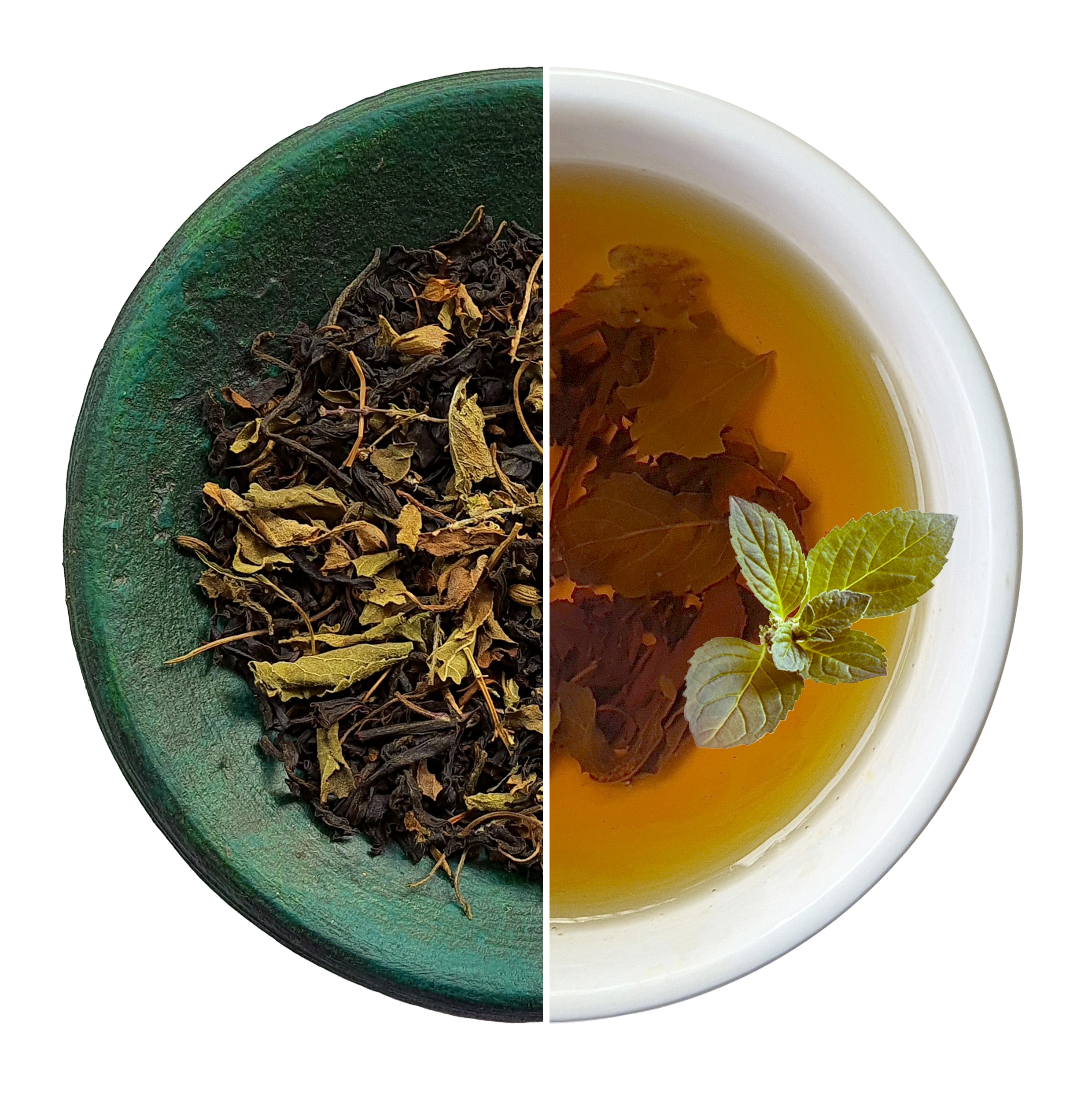 100% Organic Good Quality Basil adds high beneficial properties into the tea Flavoured Basil Tea from India