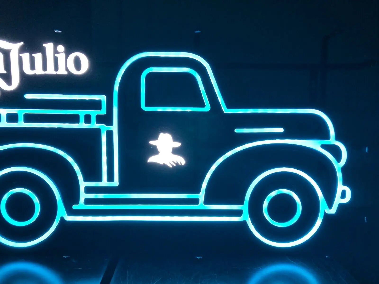 DON JULIO TRUCK LED BAR SIGN MAN CAVE GARAGE DECOR LIGHT TEQUILA LED SIGN 1942 LED bottle glorifier, bottle glorifier, acrylic w