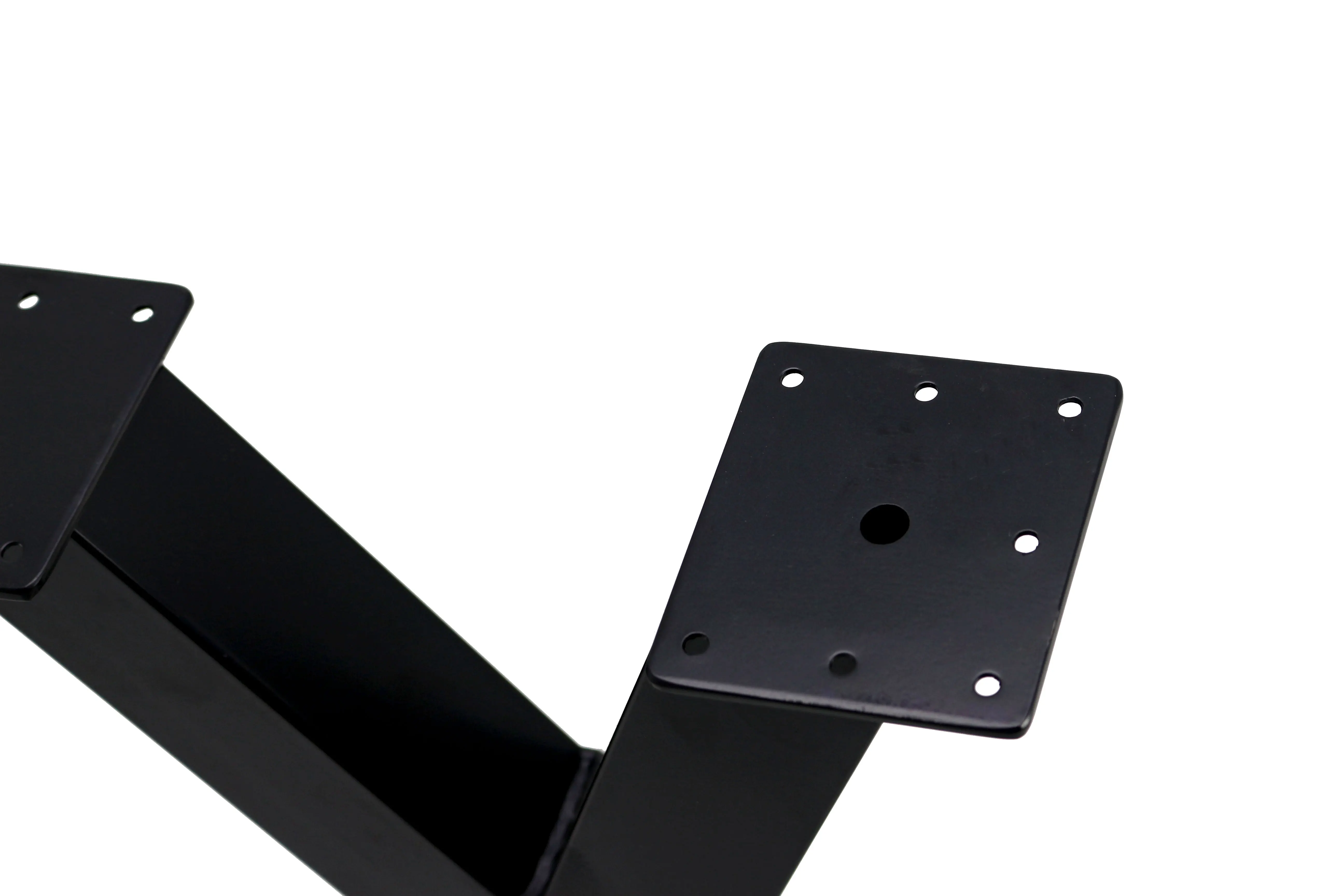 Industrial Metal Iron Bar Home Desk A Shape Leg Coffee Table Foot Frame Support Conference Furniture Leg