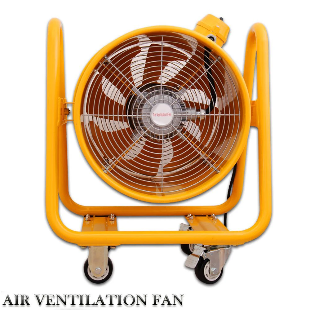 300mm 12inch 16inch ATEX Axial Exhaust Ventilation Fan Portable Blower Pivoting explosion-proof exhaust fan