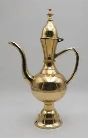 Japani Carved Brass Aftaba