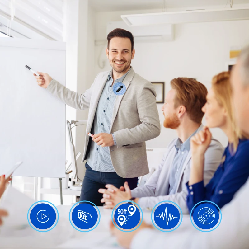 Mini Type C Wireless Podcast Conference Lavalier Mic  USB Condenser Microphone for android phone