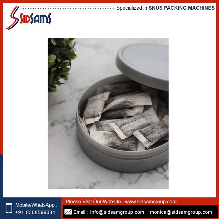 Bulk Supply of Premium Quality Custom Design Small Round Shape Snus Cans  At Best Price