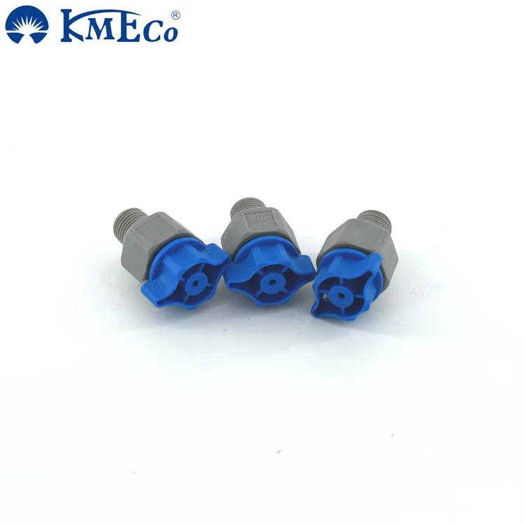 KMECO Promax  QPHA Plastic Quick Release Spray Tip Standard Full Cone Spray Nozzle