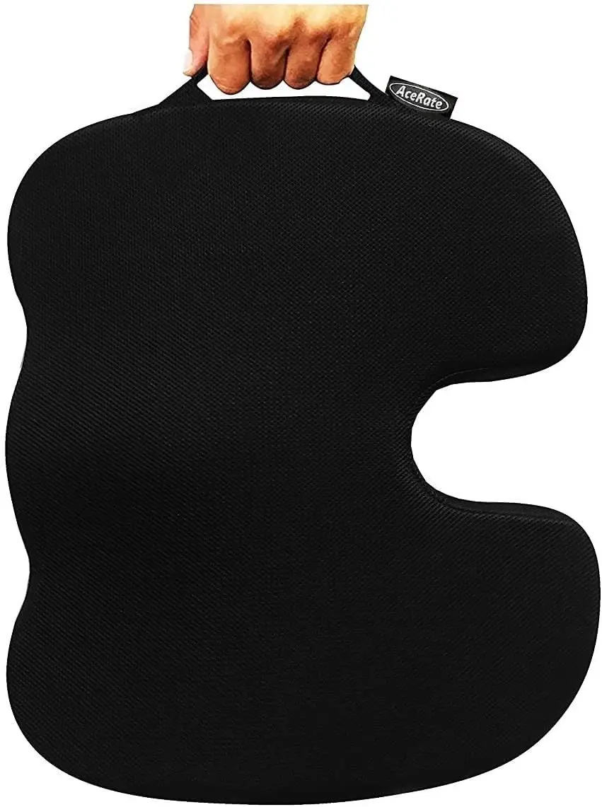 Orthopedic Seat Cushion  Memory Foam Gel Sitting Pillow for Back Pain, Sciatica and Tailbone Relief