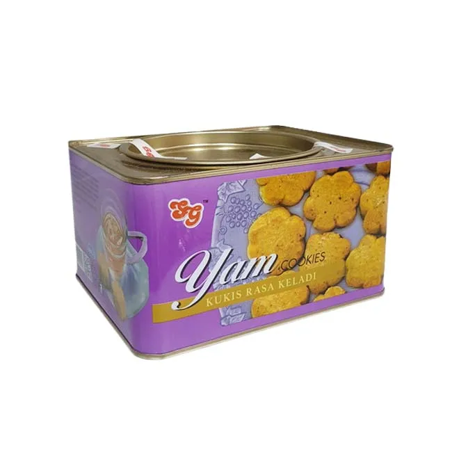 Hot Sale Crispy Delicious Baked Yam Cookies Rich in Yam Flavor Halal and Vegetarian Bulk Sale from Malaysia Manufacturer