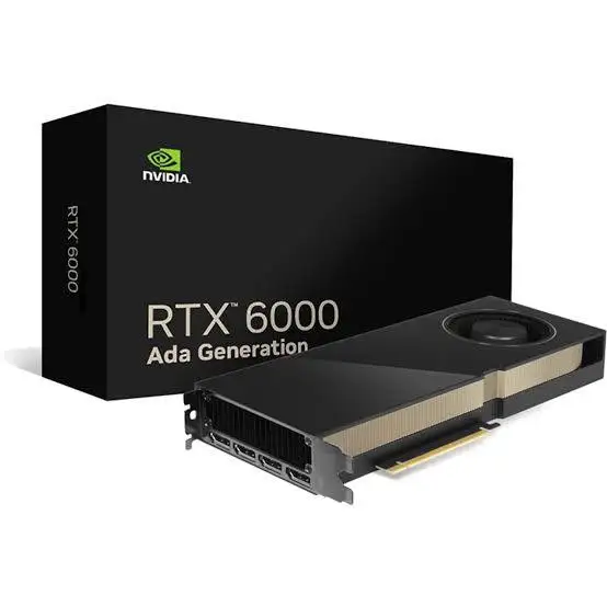 New RTX A6000 Ada with 48GB A I Deep Learning Workstation Professional Graphi Card for Rendering and Graphi Workloads
