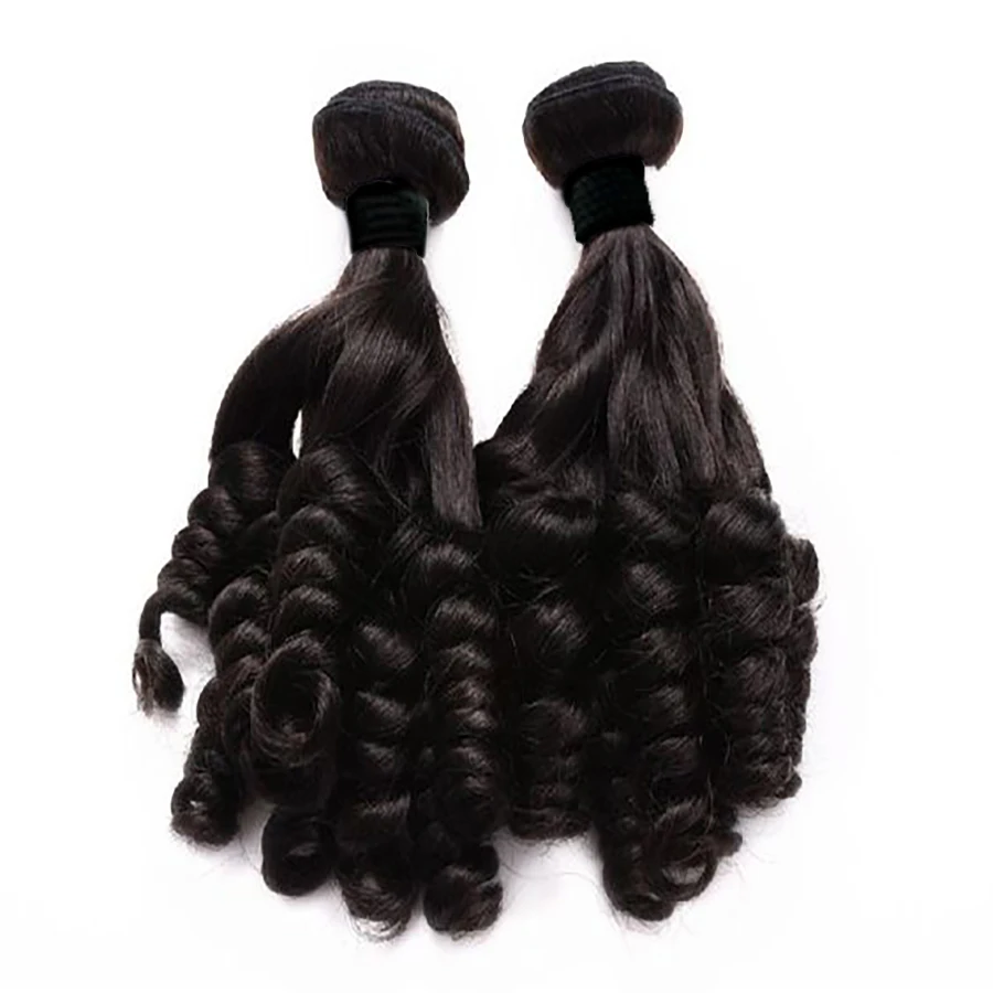 2021 Beauty Hair Product Cheap Virgin Human Fumi Curly Indian Hair Weft Bundles