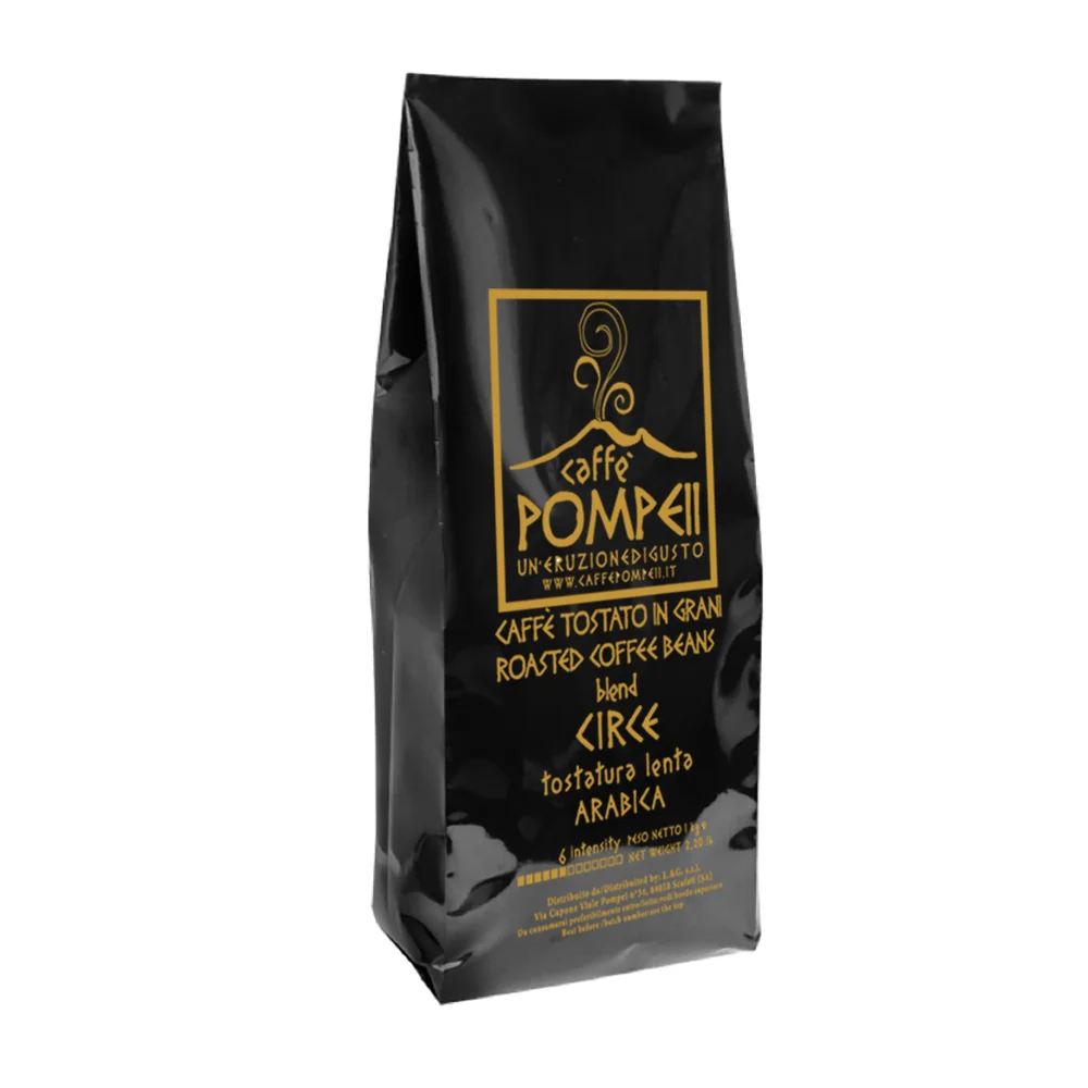 ITALIAN ESPRESSO  ROASTED COFFEE BEANS CIRCE ARABICA  500 GR IN BAG - ITALIAN COFFEE