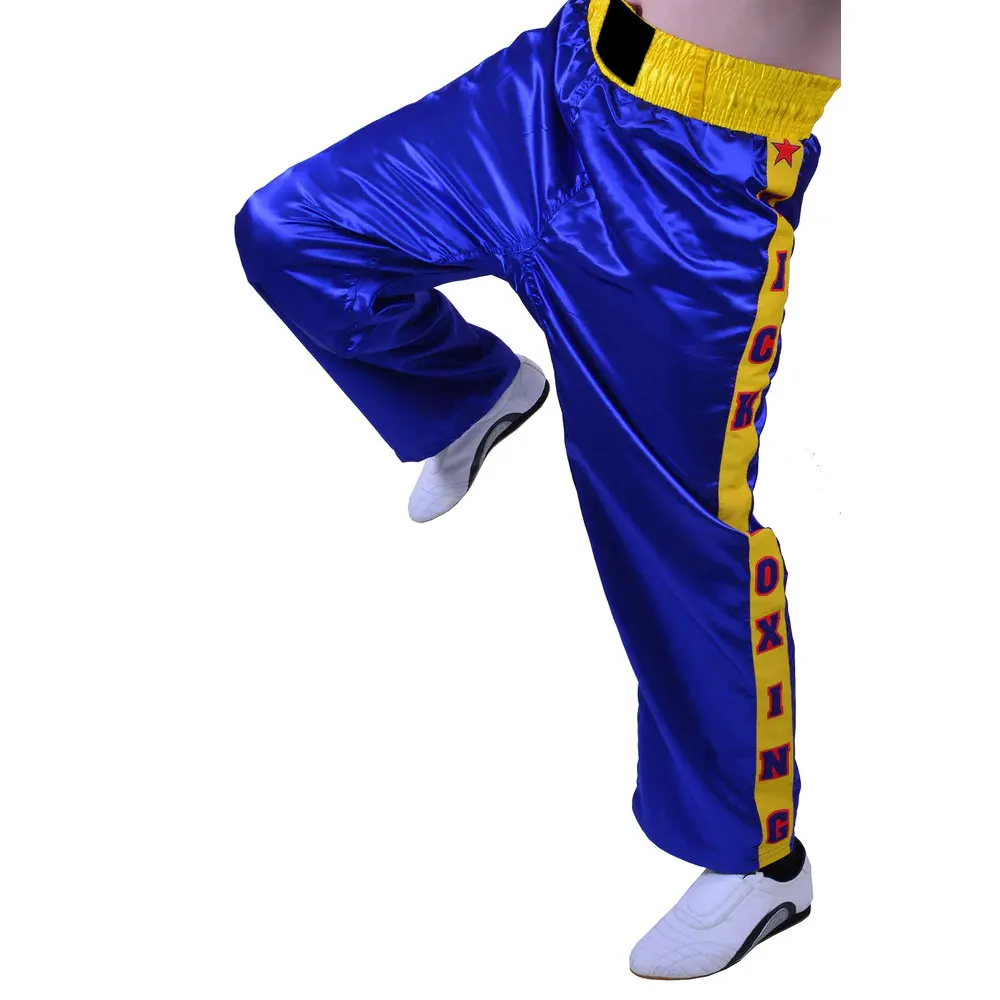OEM Services Custom Kickboxing Pants & Trousers Professional Manufactures High Quality Boxing Trousers With Cheap Price