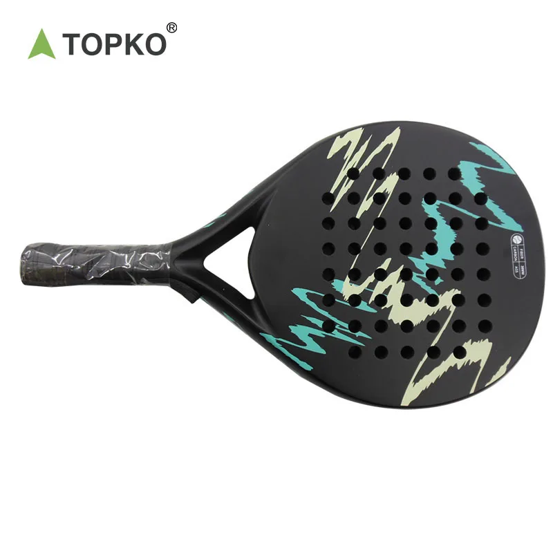 TOPKO Paddle Racket Padel Tennis Racket/Shovel/Bat High Quality for Match Training beach racket