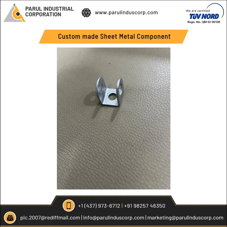 Manufacturer of High Quality Steel Material U Shape Mounting Bracket for Fitting Parts Available with Custom Size and Shape
