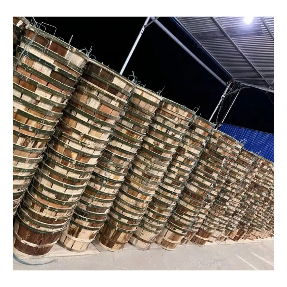 Bushel Wooden Crab Containing Basket Low Price Vietnam