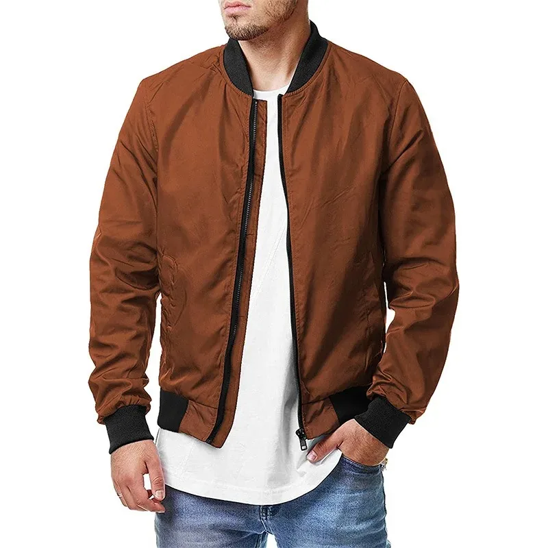 New Brand Lightweight down Fabric Windbreaker Jacket for Men Casual Softshell Coat with Hood Winter Fall Luxury Style Pockets