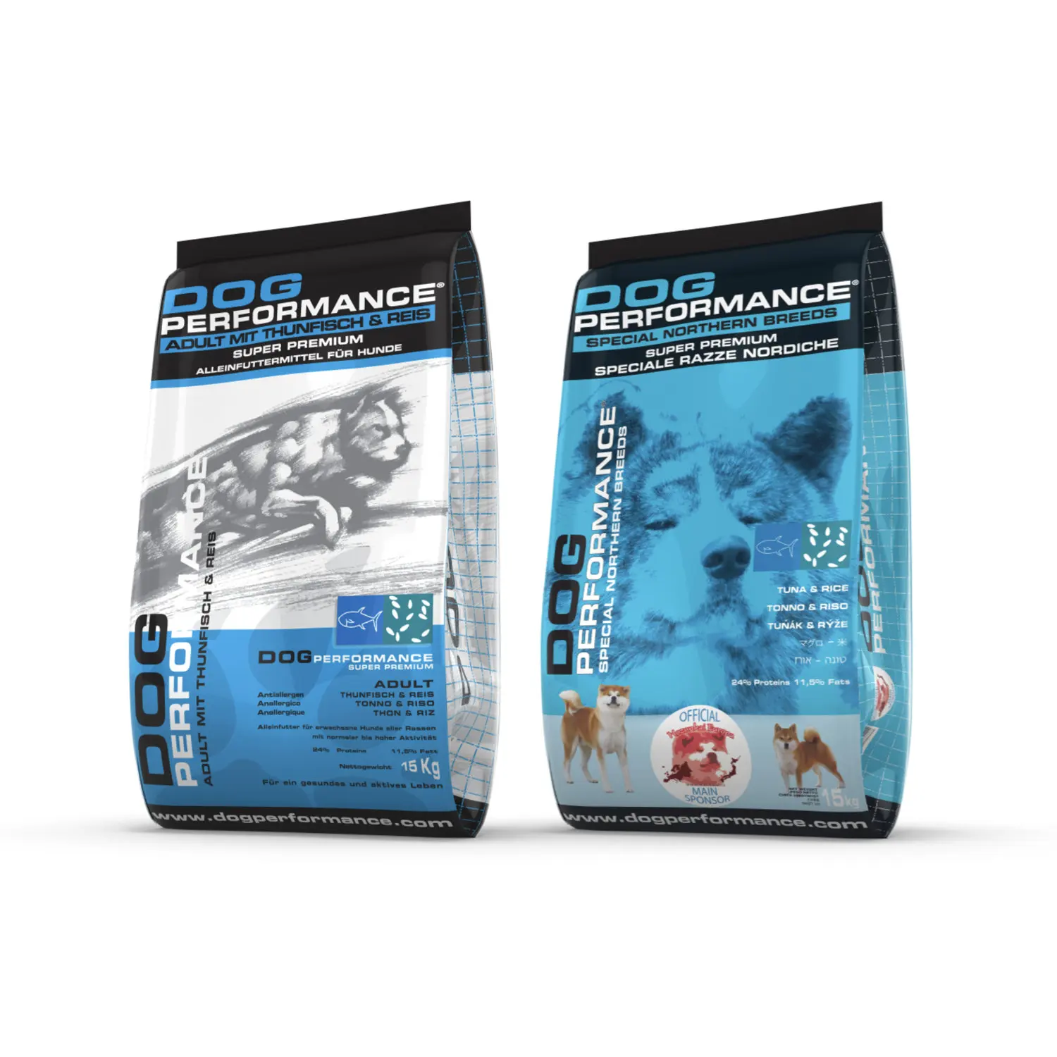 Elite Dog Performance Breed-Specific Dry Food 30 kg Tuna Akita/Nordic Rice Nutritional Excellence for Special Breeds
