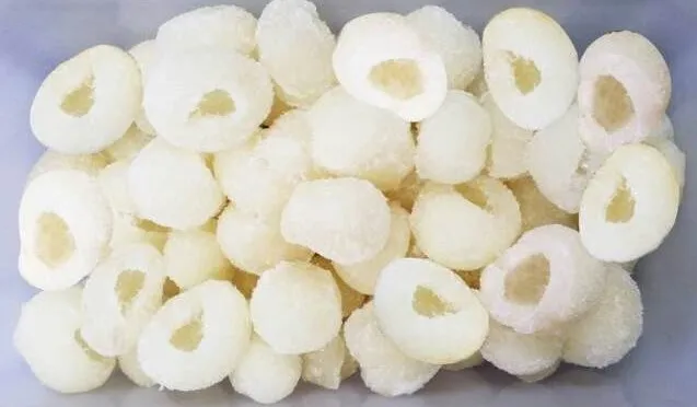 Замороженные фрукты White flesh sweet IQF Longan по лучшей цене с сертификацией ISO HACCP из Вьетнама для экспорта