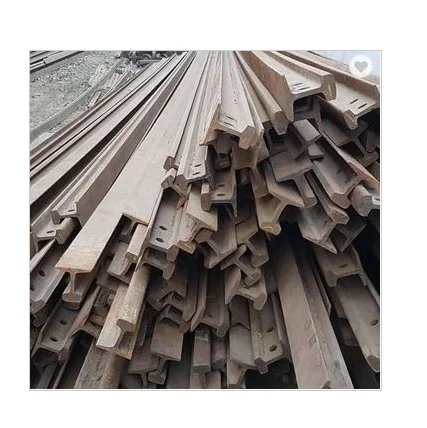 USED RAIL IRON METAL SCRAP/ USED RAIL HMS 1 & 2  used rail scrap R50 R65/Bulk